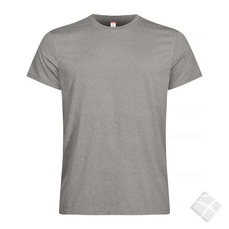 Active T-skjorte - Basic, grå melange