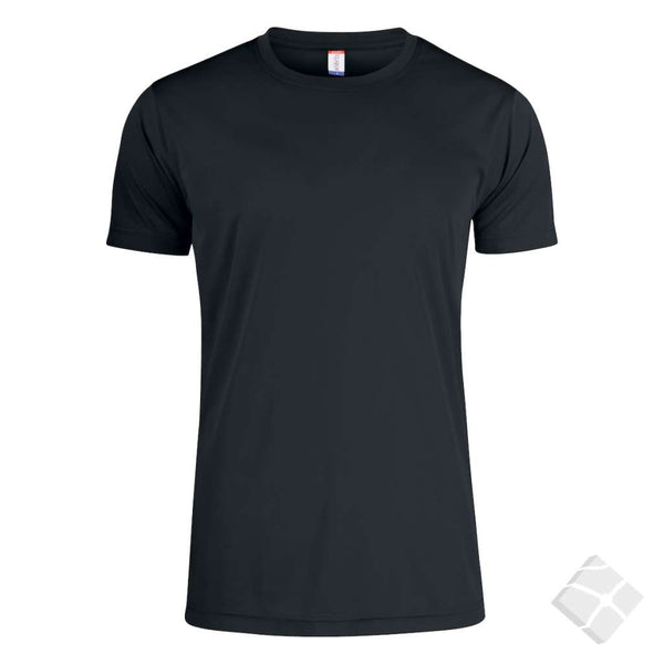 Active T-skjorte - Basic, sort