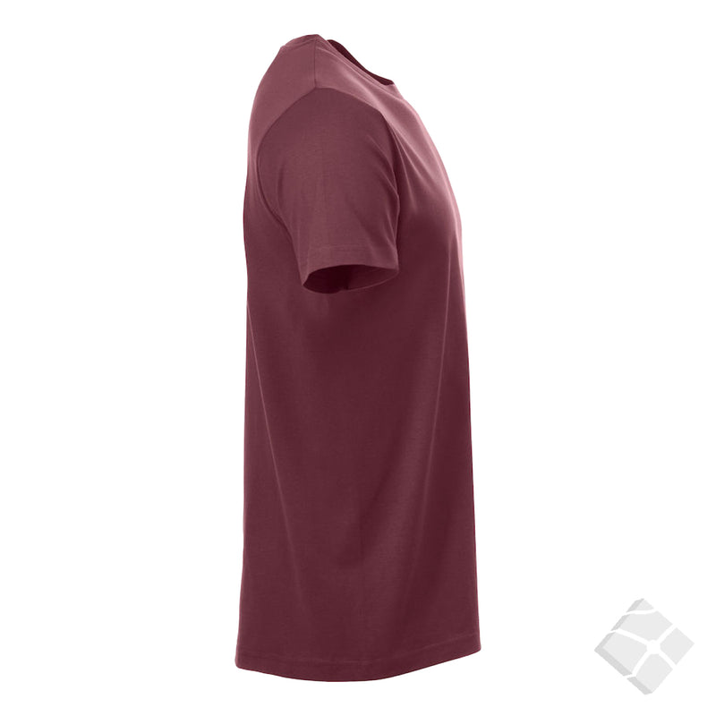 T-skjorte New classic, burgundy