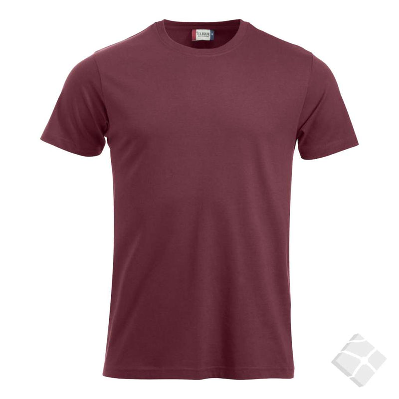 T-skjorte New classic, burgundy