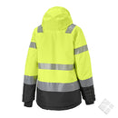 Vinterjakke Girlpower KL.3, safetygul