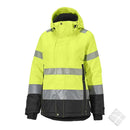 Vinterjakke Girlpower KL.3, safetygul