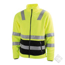 Fleecejakke High-Vis KL2/3, safety gul