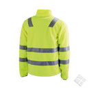Fleecejakke High-Vis KL2/3, safety gul