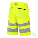 Synlighetsshorts med lårlomme, KL 2 , Safety gul