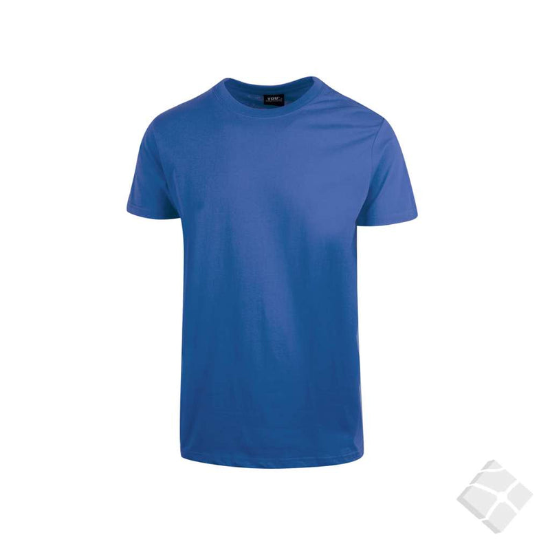 You klassisk t-skjorter B, azurblå
