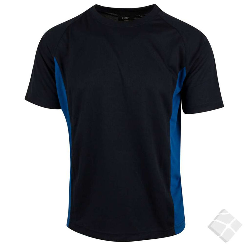 T-skjorte ProDry Wembley, marine/kornblå