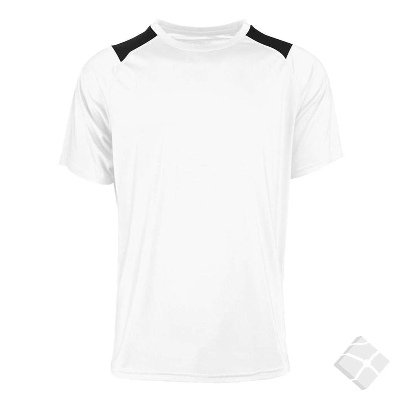 T-skjorte kontrast - Universal , hvit
