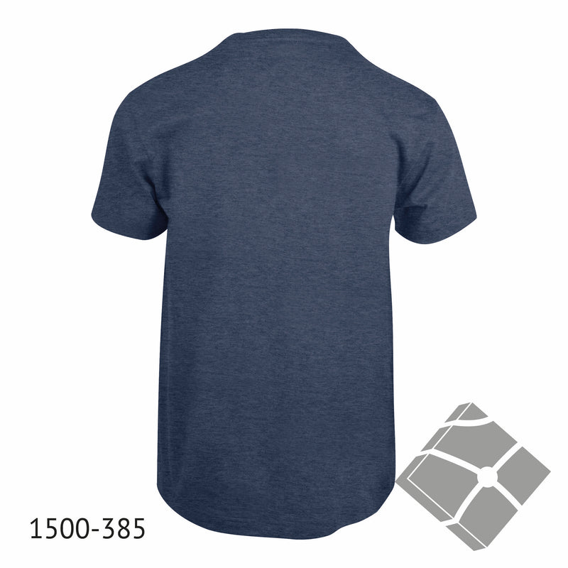 25 stk T-skjorte med bryst logo, marinemelert