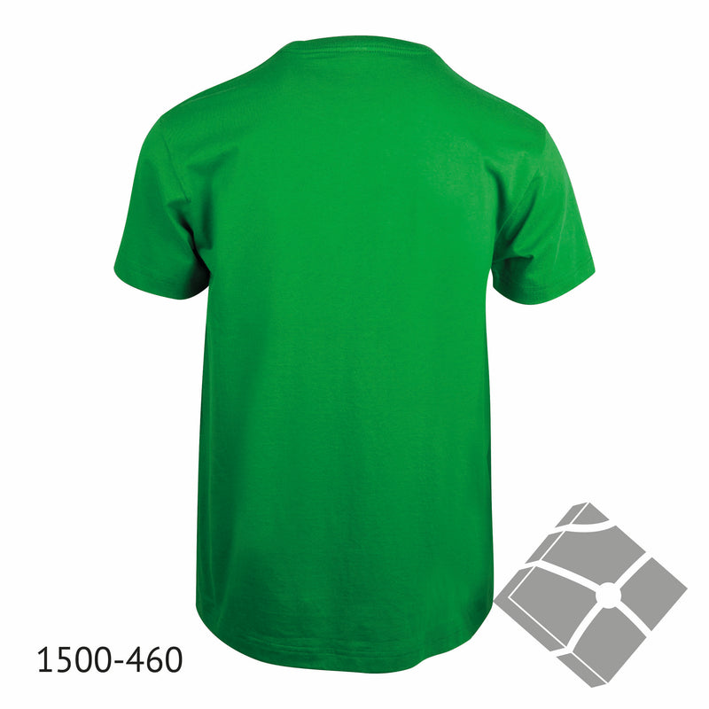 25 stk T-skjorte med bryst logo, kellygrønn