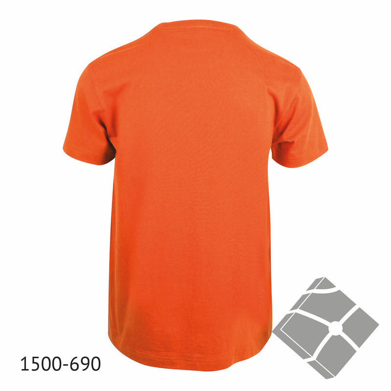 You klassisk t-skjorte, orange