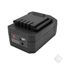 Arbeidslys HS4500R DUO oppladbar - 4.500lumen