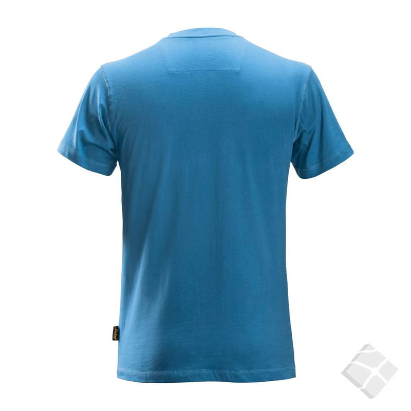 Snickers klassisk t-skjorte, Ocean blue