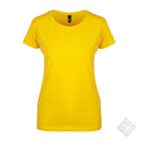 Kos organic t-skjorte, gul