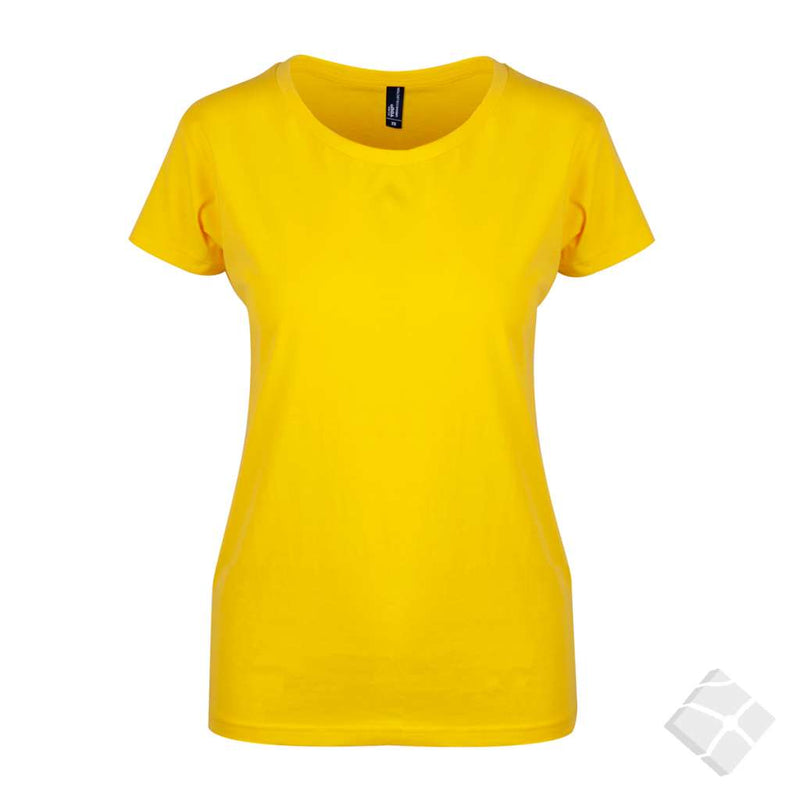 Fashion t-skjorte Kos, gul