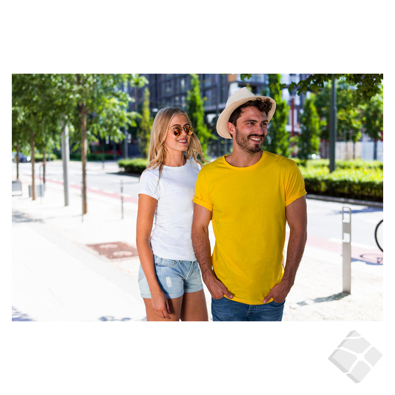 Fashion t-skjorte Kypros, kornblå
