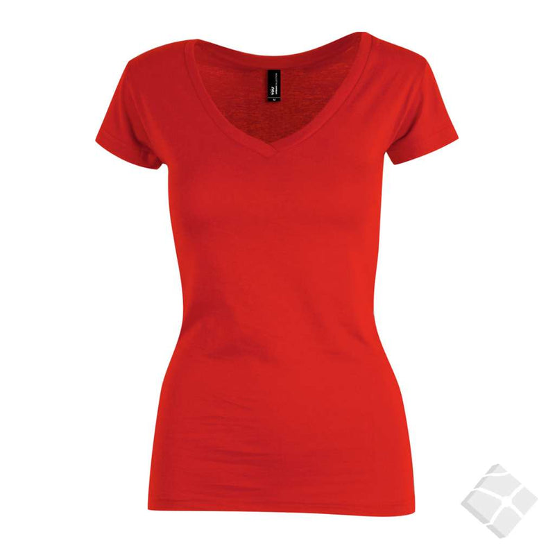 T-skjorte dame Tenerife, rød