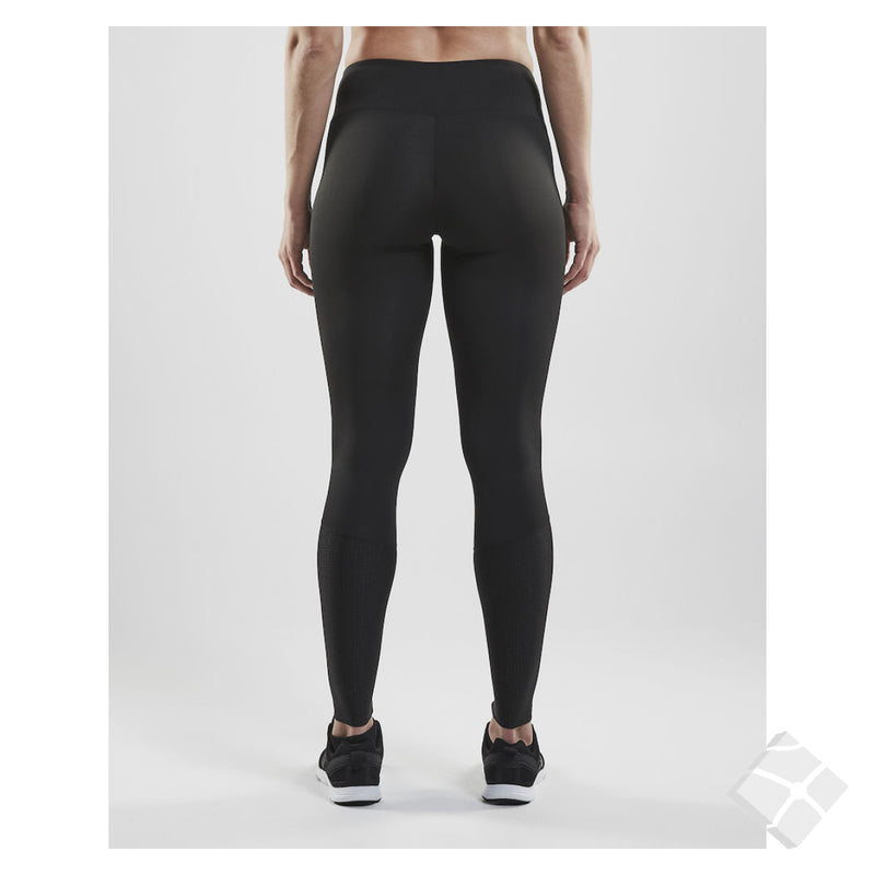 Tights long - RUSH 2.0 - Dame, sort