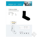 Merino sokk  - 2 par, sort