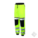 Joggebukse i synlighet KL2, safety gul