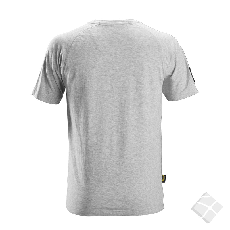 Snickers T-skjorte logo, L.grå