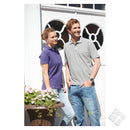 Klassisk poloskjorte Milano, gul