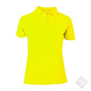Poloskjorte Carinda lady, safety gul
