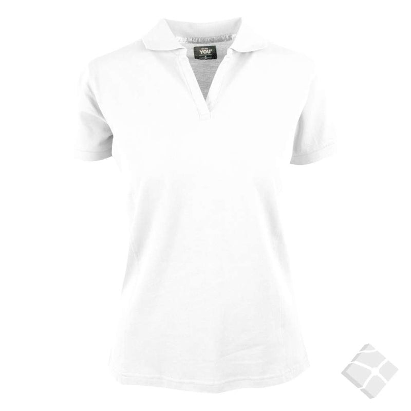 Poloskjorte dame Vicenza, hvit