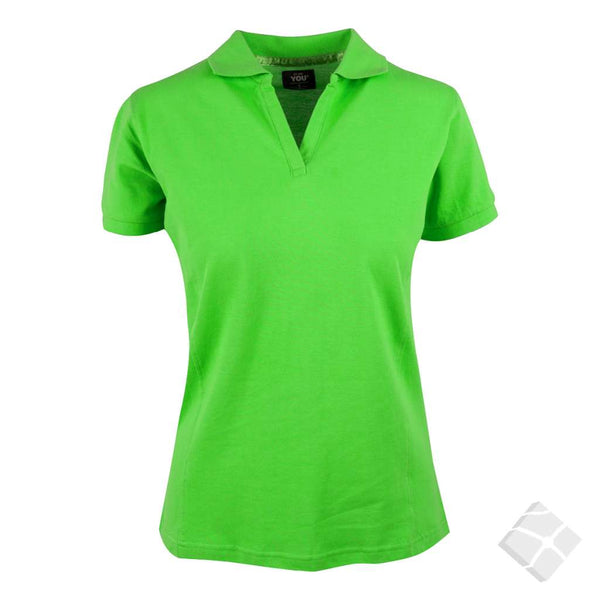 Poloskjorte dame Vicenza, limegrønn