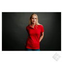 Poloskjorte Vicenza lady, rød