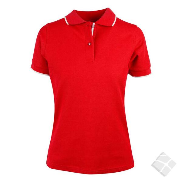 Poloskjorte til dame - Altea, rød