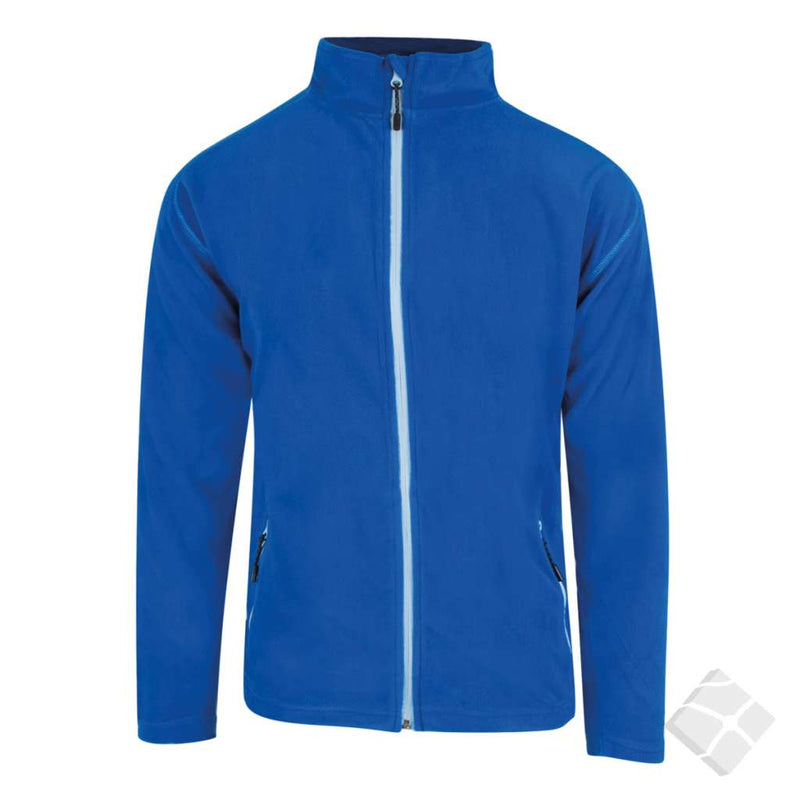Microfleece jakke Gausta B, kornblå/lys blå
