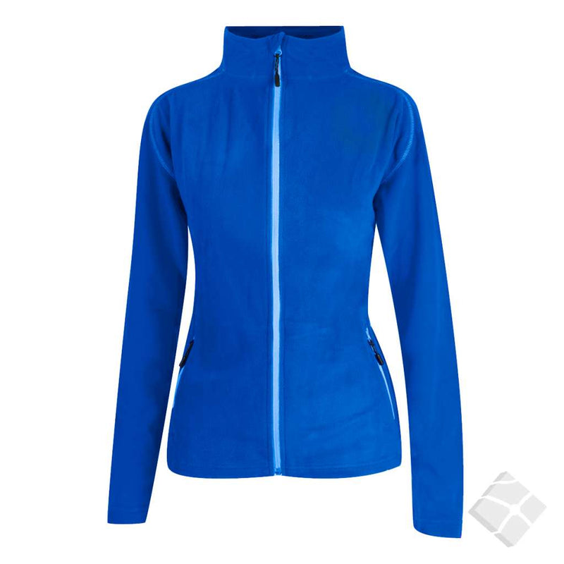 Microfleece jakke til dame Rondane, kornblå/Lys blå