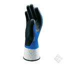 Showa Hanske nitrile FoamGrip, blå