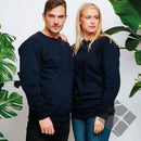 College genser Organic, marine