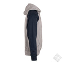 Hettegenser Harlem Raglan, grå/marine