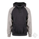 Hettegenser Harlem Raglan, koksmelert/gråmelert