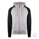 Bronx Raglan hettejakke, grå/koks