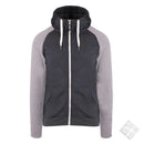 Bronx Raglan hettejakke, koks/grå