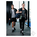 Bronx Raglan hettejakke, grå/koks