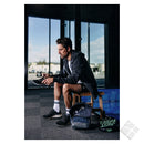 Bronx Raglan hettejakke, koks/grå