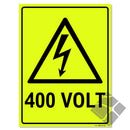 Fareskilt - 400 Volt