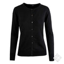 Finstrikket cardigan - Tula lady, sort