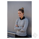 Finstrikket cardigan - Tula lady, sort