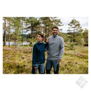 Besseggen genser i merinoull, sort