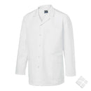 Næringsmiddel jakke, hvit