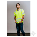 Synlighets t-skjorte KL.2 - Varberg, safety gul