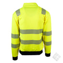 Synlighetsgenser med Zip Dalby KL.3, safety gul