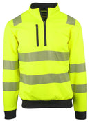 Synlighetsgenser med Zip Dalby KL.3, safety gul