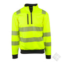 Synlighetsgenser med Zip Dalby KL.3, safety gul